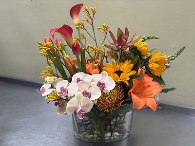 Glowing Orange and Yellow