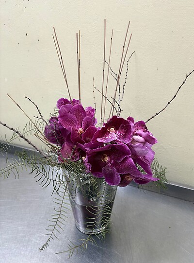 A Purple Orchid